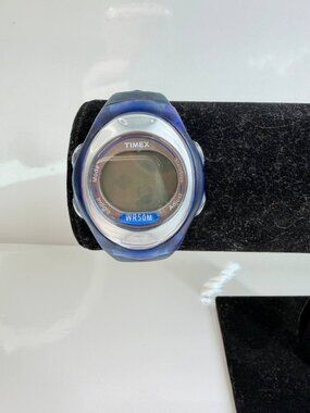 Timex 1440 Sports Digital Watch – Blue Translucent Edition